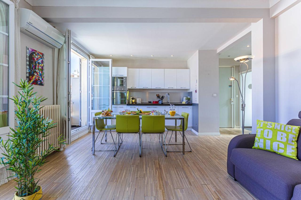 Berlioz 1 - City Center 2 Rooms - Last Floor Nizza Kültér fotó